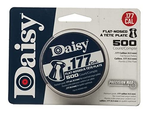Daisy Precision Max .177 Cal, 7.8 Grains, Wadcutter, 500ct