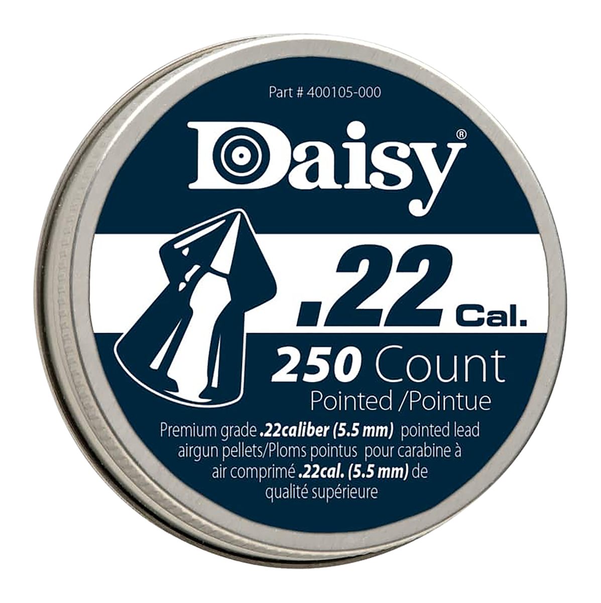 Daisy Precision Max .22 Cal, 14.0 Grains, Pointed, 250ct