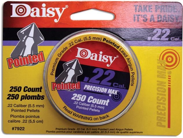 Daisy Precision Max .22 Cal, 14.0 Grains, Pointed, 250ct view 2