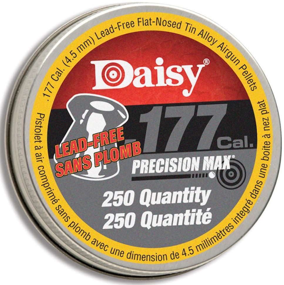 Daisy Lead Free .177 Cal. Pellets 250 Tin for airguns view 2