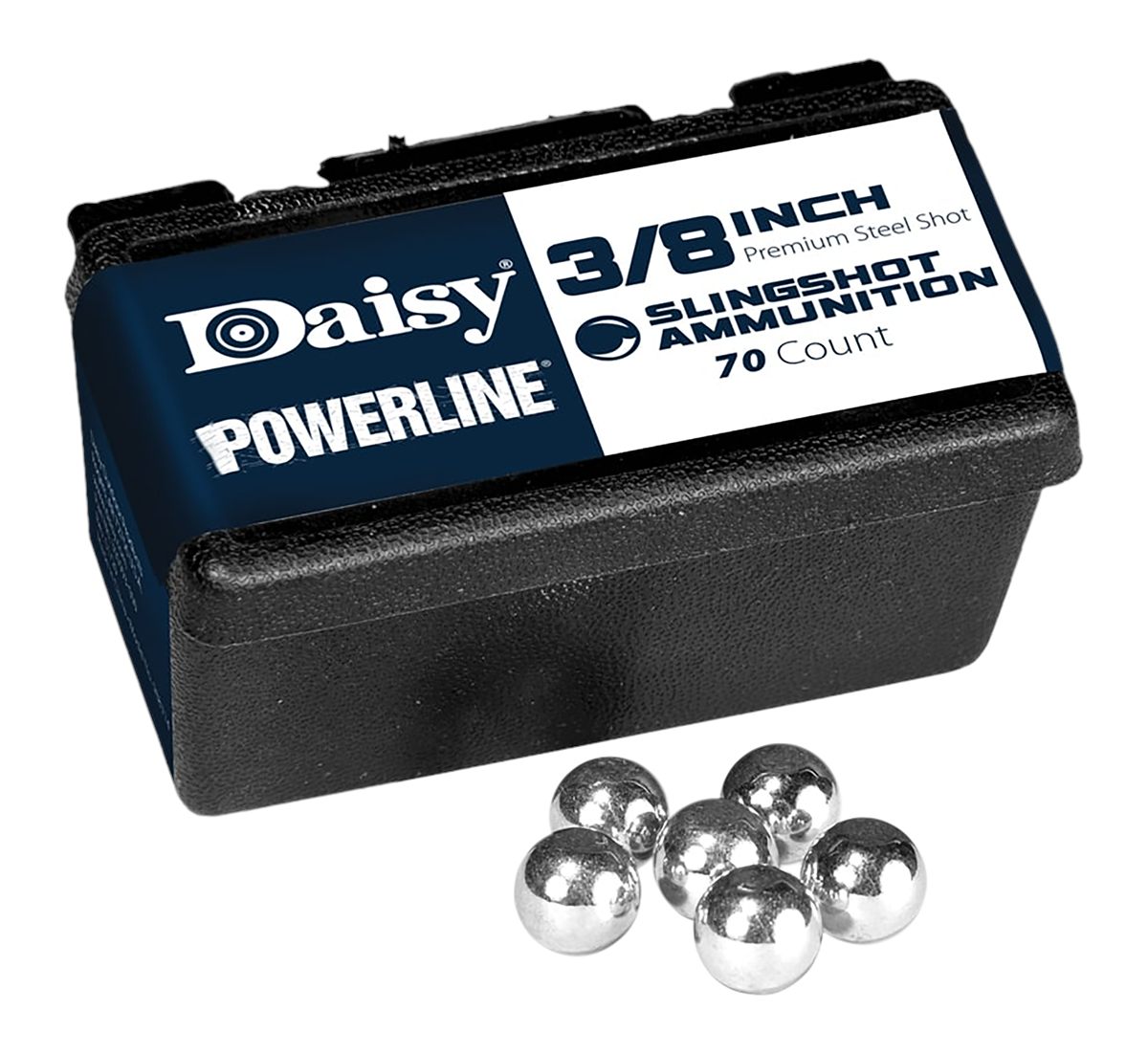 Daisy 8183 Powerline Premium 3/8in Steel 70 Per Box