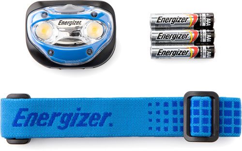 Energizer Battery Vision Headlight 200 Lumen Uses 3aaa Hi-lo Two Modes Blue view 5
