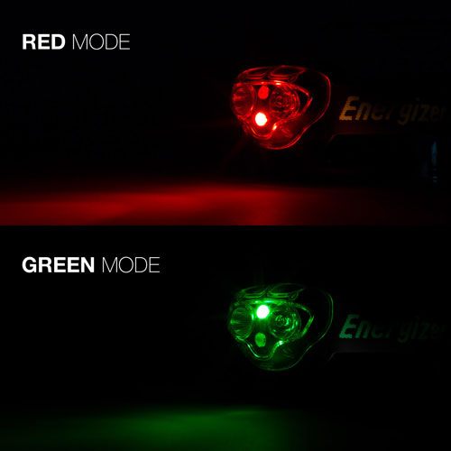 Energizer Battery HDE32E Vision Ultra 20/400 Lumens Red/Green/White IPX4 LE view 3