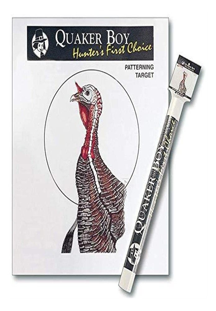 Quaker Boy Turkey Patterning Target 10 Pack, White