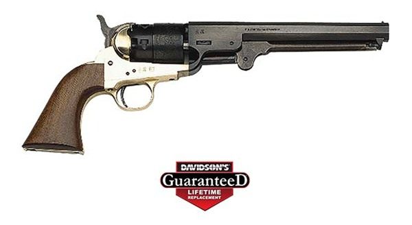 Traditions BP Revolver 1851 Navy 36 CAL 7.375in Brass/WAL