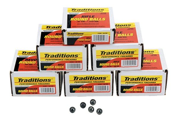 Traditions A1644 Rifle Round Balls 50 Cal Lead 177gr 100/Box view 2