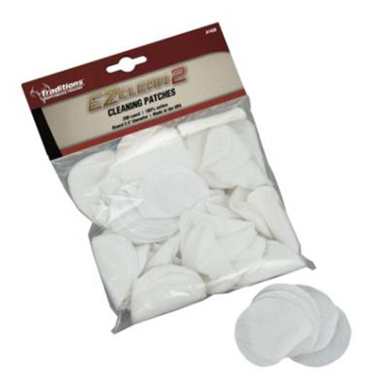 Traditions Performance Firearms EZ Clean 2 Patches .45-.54 Cal 100/bag 2.5