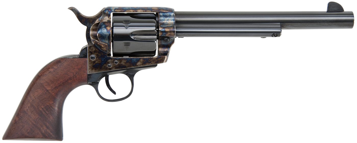 Traditions SAT73004 1873 45 Colt (LC) 6rd 7.50in Blued Cylinder/Barrel Colo