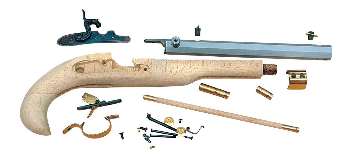 Traditions Performance Firearms Black Powder Kentucky Pistol Build-It-Yours