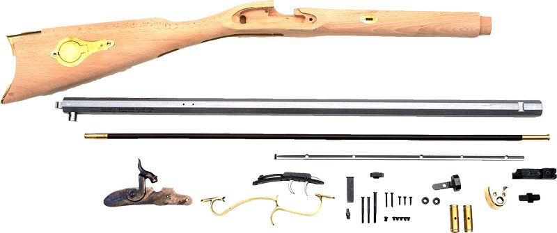 Traditions St. Louis Hawken Rifle Build-It-Yourself Kit Select Raw Hardwood view 2