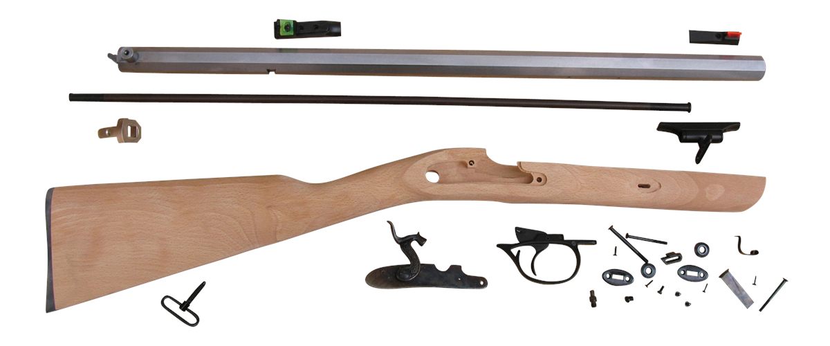 Traditions KRC53008 Deerhunter 50 Cal Percussion 24in Natural Stainless Oct