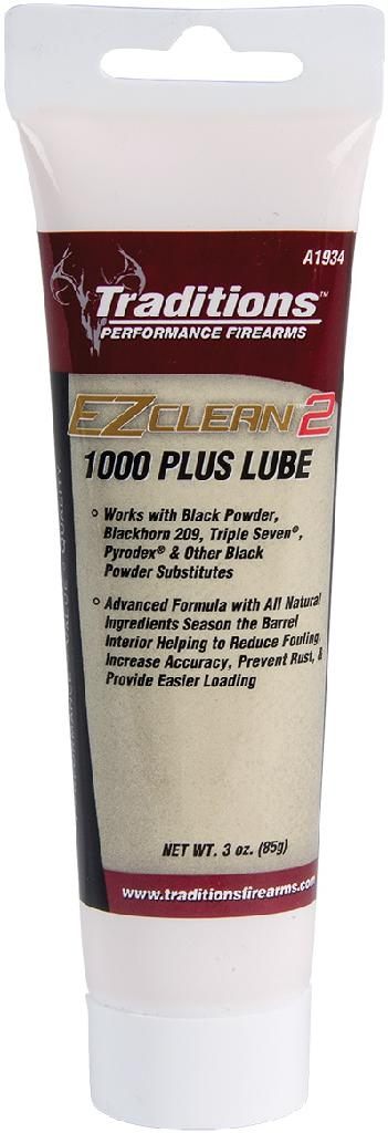 Traditions EZ Clean 2 1000 Plus Lube 3 oz. A1934 for Muzzleloaders