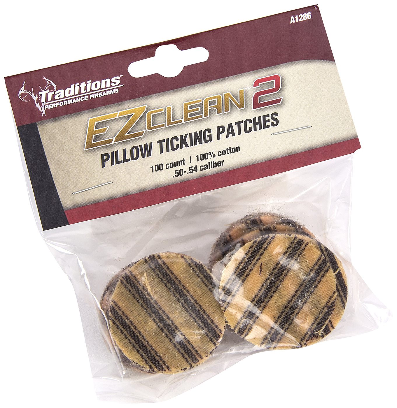 Traditions Performance Firearms Black Powder EZ Clean 2 .50-.54 Cal 100/Bag