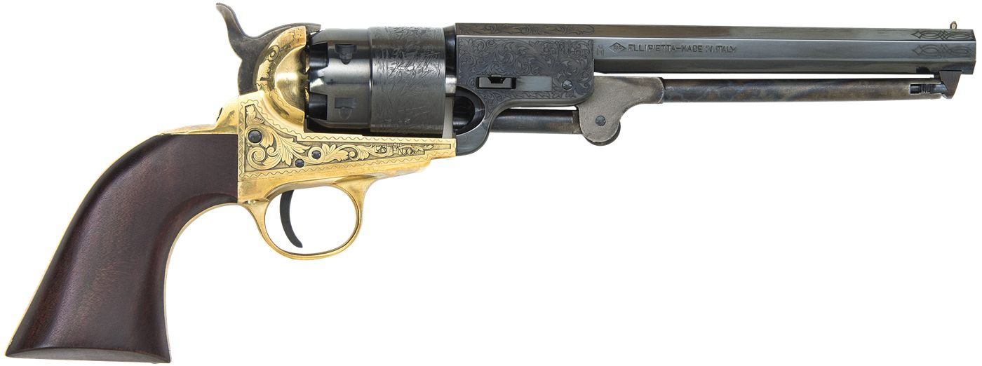 Traditions FR185118 1851 Navy Break Open 44 Cal 11 Percussion 7.50in 6 Shot