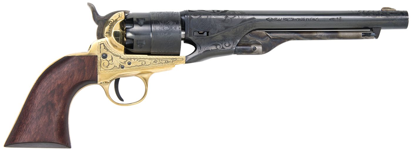 Traditions FR186012 1860 Army Break Open 44 Cal 11 Percussion 8in 6 Shot Br