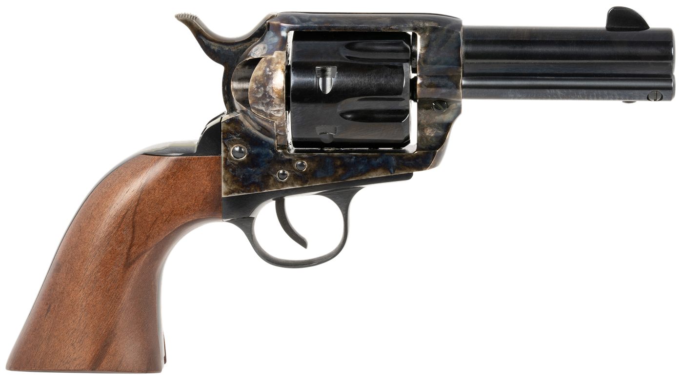 Traditions SAT73005 1873 Frontier 357 Mag 6rd 3.50in Blued Cylinder Barrel