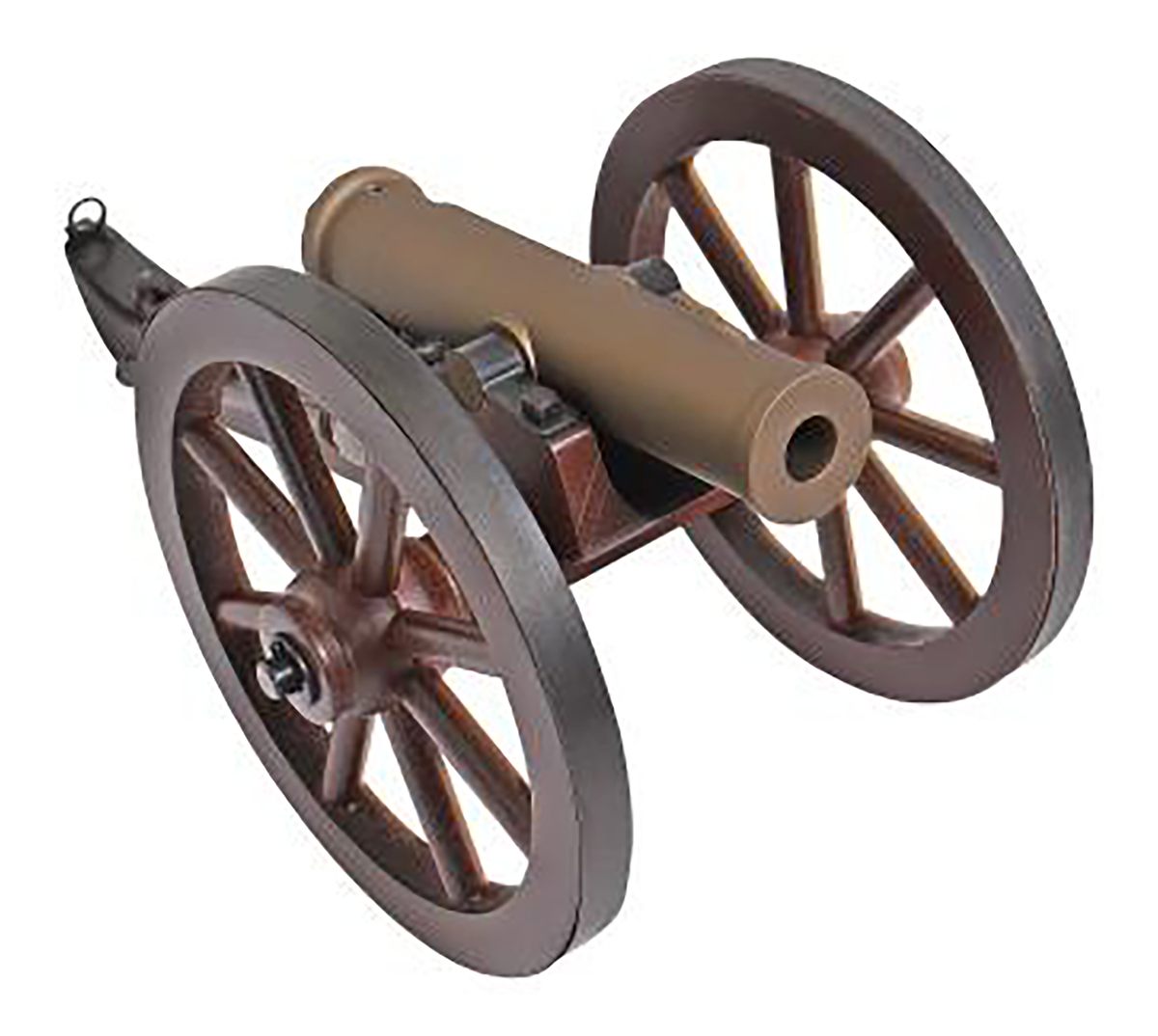 Traditions CN8061 Mountain Howitzer Mini Cannon 50 Cal 6.75in Burnt Bronze