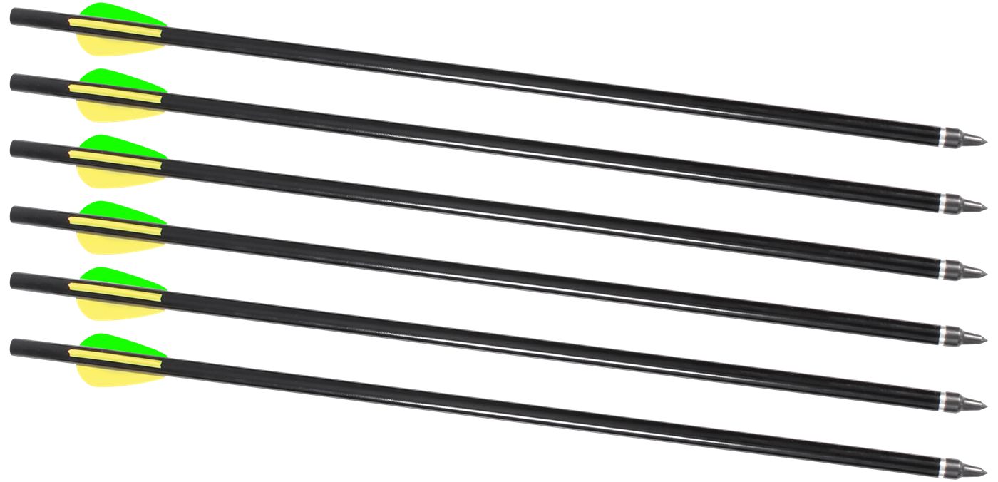 Traditions A2217 Crackshot XBR Archery Bow Hunting 2216 Firebolt Arrows 6 P