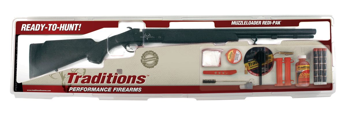 Traditions RC572000840 Buckstalker XT 50 Cal 209 Primer 24in Blued Barrel/R
