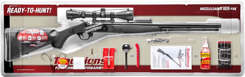 Traditions RC572000840 Buckstalker XT 50 Cal 209 Primer 24in Blued Barrel/R view 2