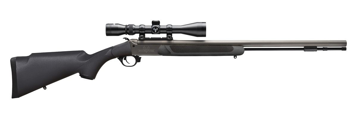 Traditions CR584110440 NitroFire w/Scope 50 Cal 209 Primer 26in Gray Cerako