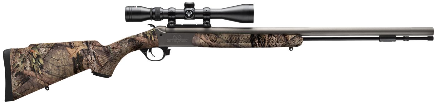 Traditions CR5841104416 NitroFire w/Scope 50 Cal 209 Primer 26in Gray Cerak view 2