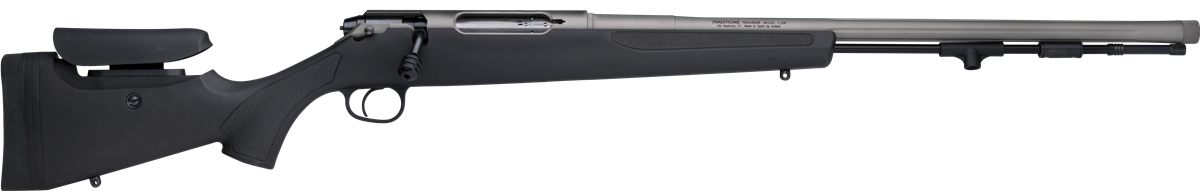 Traditions CR94660440 NitroBolt 50 Cal 24in Tungsten Cerakote Fluted Thread view 2