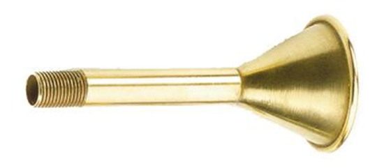 Traditions Flask Funnel Brass