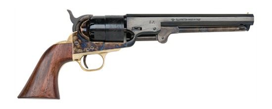 Traditions BP Revolver 1851 Navy 7.5in Color Case/Walnut