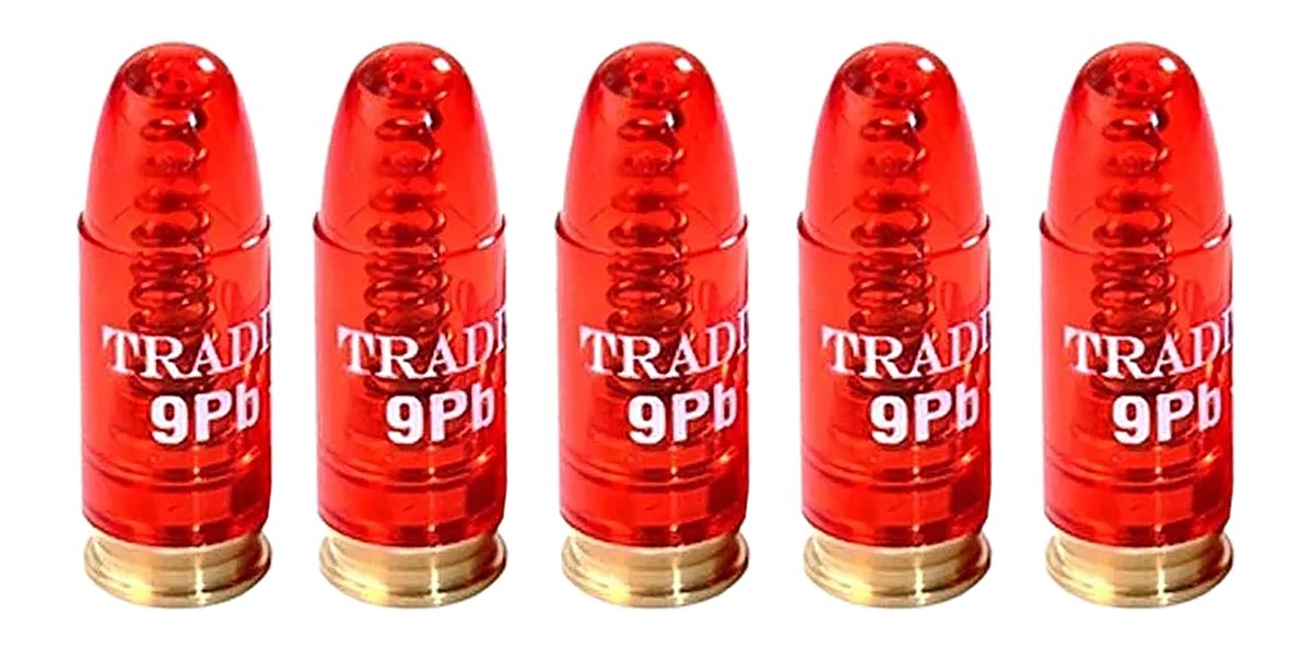 Traditions ASM9 Snap Caps Handgun 9mm Plastic w/Brass Base 5/Pack