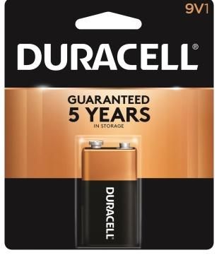 Value Max Products Duracell 9V Alkaline Battery 1 Pack