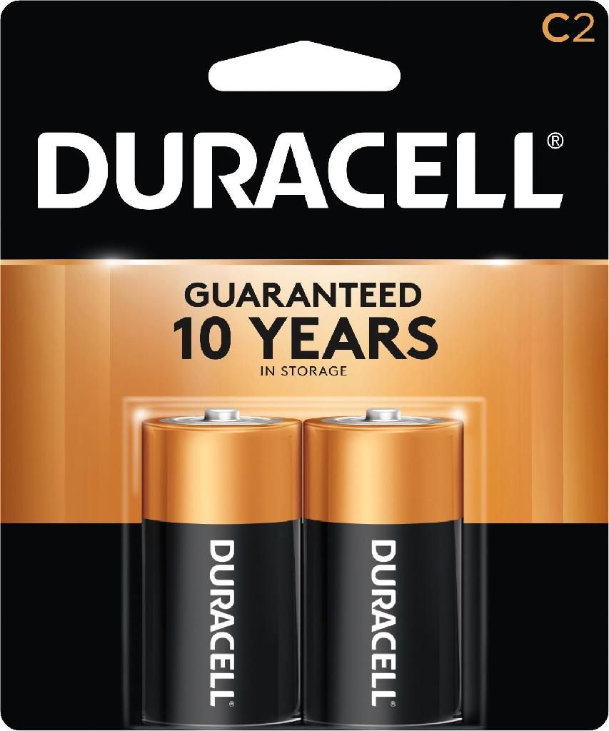 Value Max Products Duracell C Alkaline Batteries 2 Pack