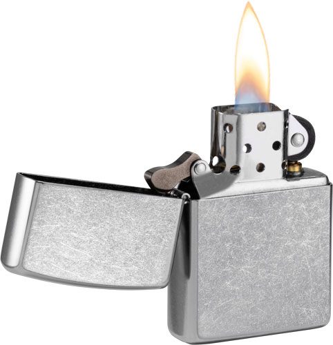 ZIPPO WINDPROOF LIGHTER STREET CHROME
