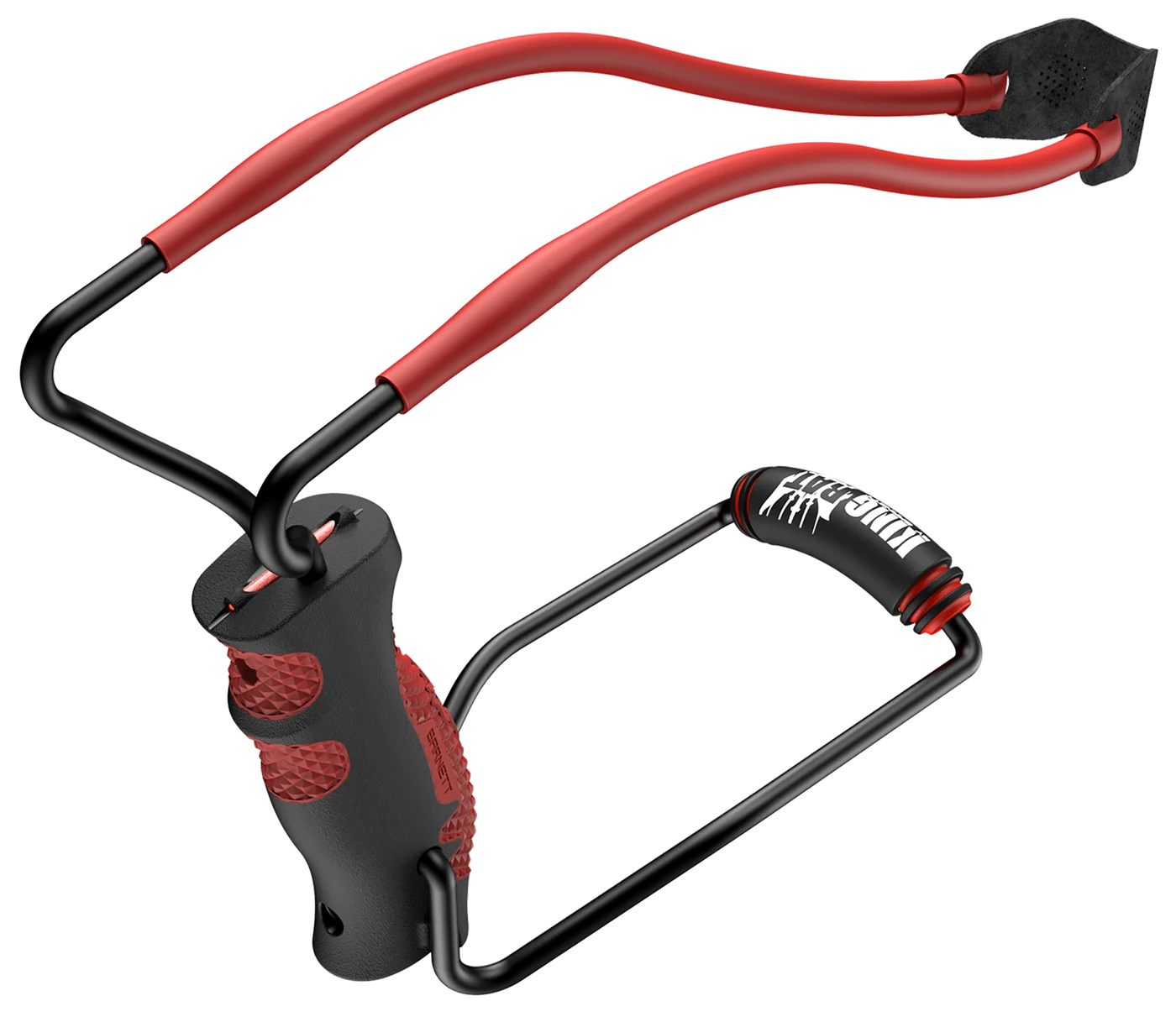 Barnett King Rat Slingshots, Black Widow with Stabilizer Brace, Includes Ma