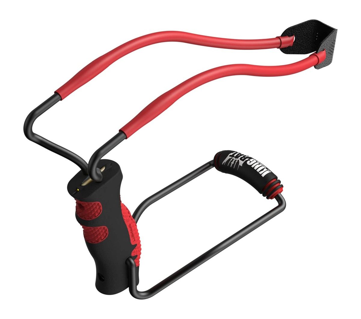 Barnett King Rat Slingshots, Black Widow with Stabilizer Brace, Includes Ma view 2