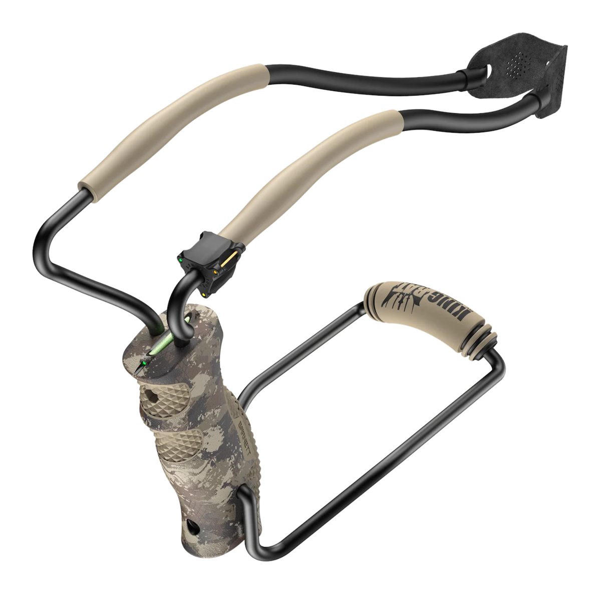 Barnett King Rat Slingshots, Black Widow Hunter Slingshot, Includes Double
