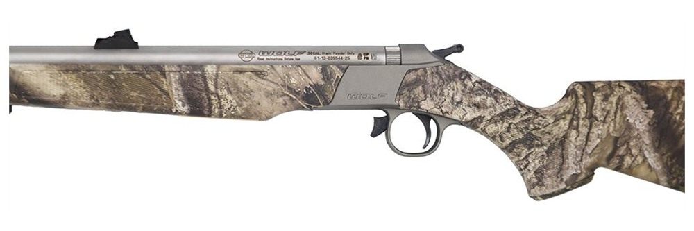 CVA PR2120S Wolf 50 Cal 24in Stainless Single Shot Barrel, Drilled Tapped S view 4