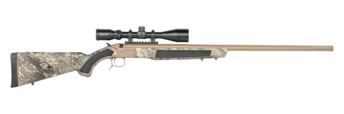 CVA Accura LR-X Muzzleloader Rifle .50 cal 30in 3/4x20 Threaded Barrel FDE