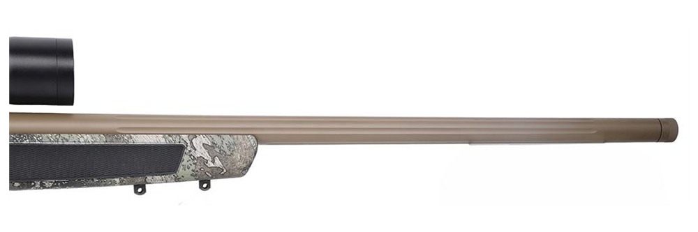 CVA Accura LR-X Muzzleloader Rifle .50 cal 30in 3/4x20 Threaded Barrel FDE view 4