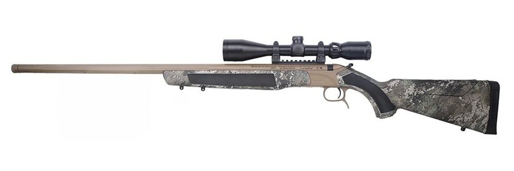 CVA Accura LR-X Muzzleloader Rifle .50 cal 30in 3/4x20 Threaded Barrel FDE view 5