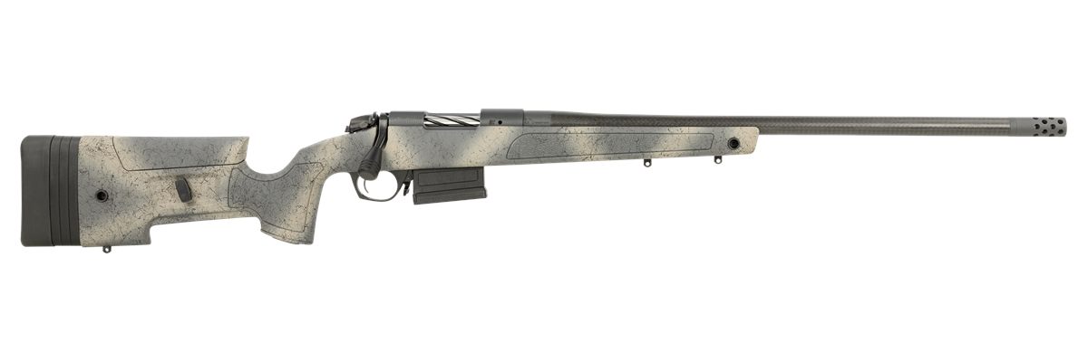 Bergara Rifles B14S382CF HMR Carbon Wilderness 6.5 Creedmoor 5+1 24in Fiber view 2