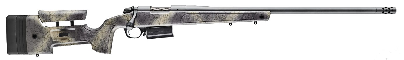 Bergara Rifles B14LM3613 Wilderness HMR 7mm PRC 5+1 24in Threaded, Sniper G view 2