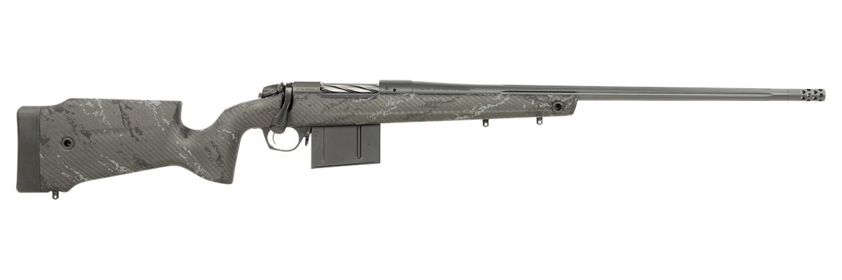 Bergara Rifles B14LM7513 Crest 7mm PRC 5+1 22in Fluted/Threaded, Sniper Gra