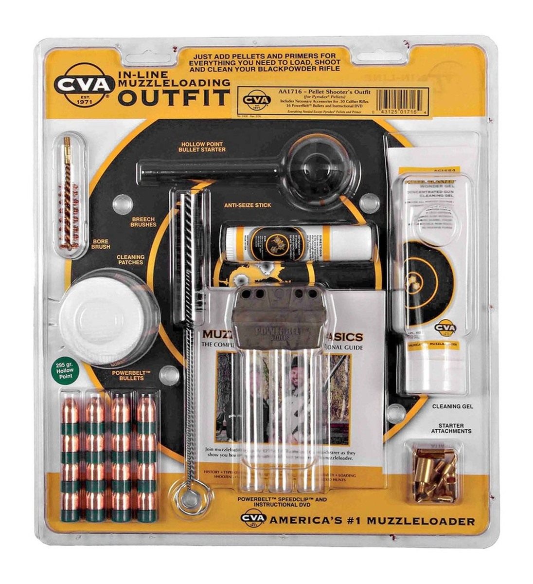 Cva Pellet Shooters Outfit 50 Cal Accessory