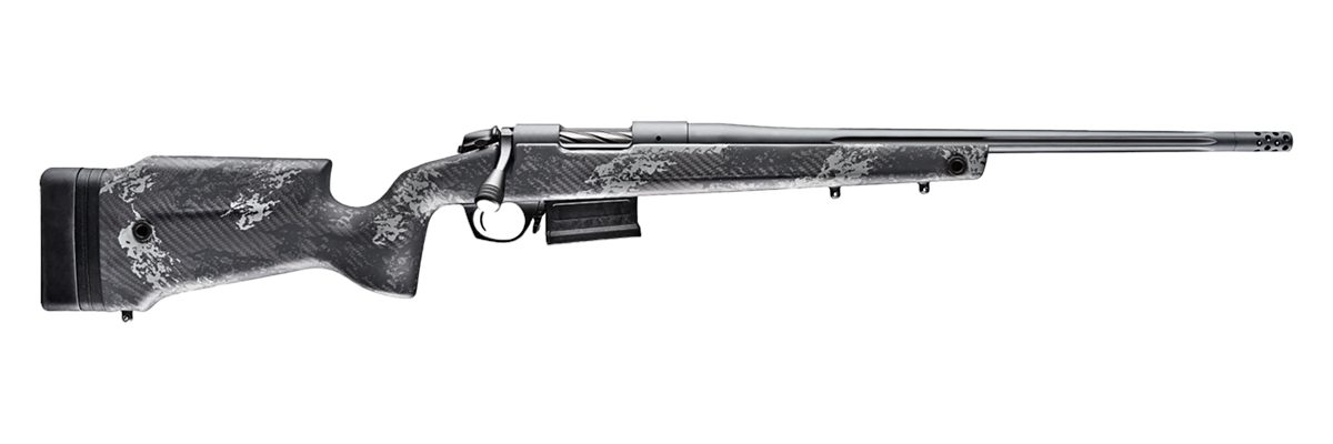 BP Firearm Bergara Rifles B14S754 Crest 22-250 Rem 5+1 20in Sniper Gray Cer view 2
