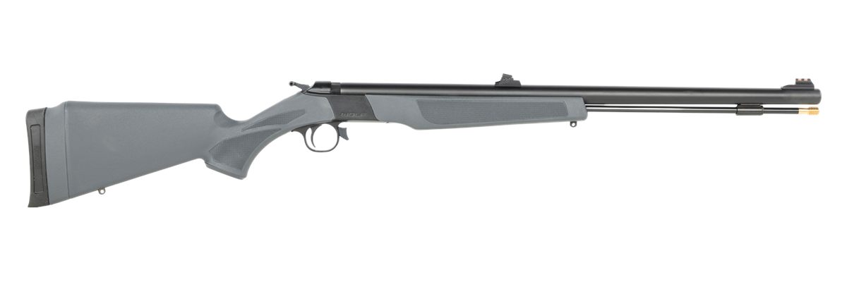 CVA PR2119 Wolf 50 Cal 24in Blued Single Shot Barrel, Drilled Tapped Steel