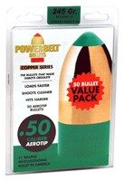 CVA Powerbelt AeroTip Copper-Plated Muzzleloader Bullets .50 cal 245 gr 50/ view 2