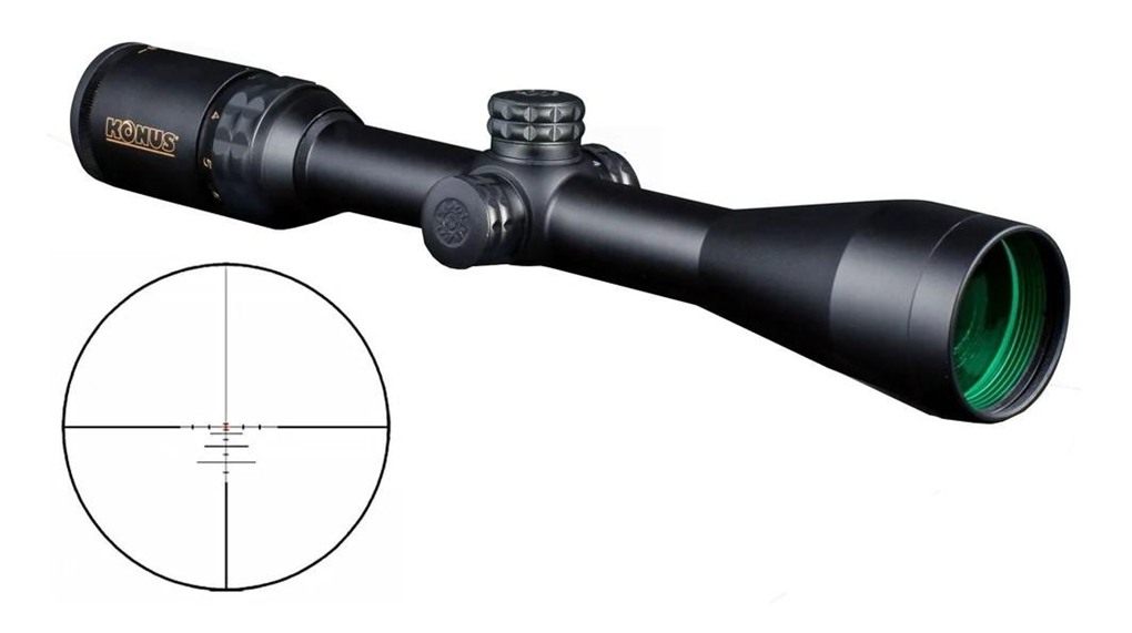 CVA Accura LR-X 45 CAL Muzzleloader Cerakote FDE KonusPro 4-12x44 IR BDC Re view 3