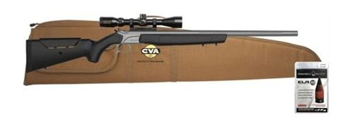 CVA Accura MR-X Muzzleloader Rifle 50 Cal Stainless Steel Black KonusPro 4