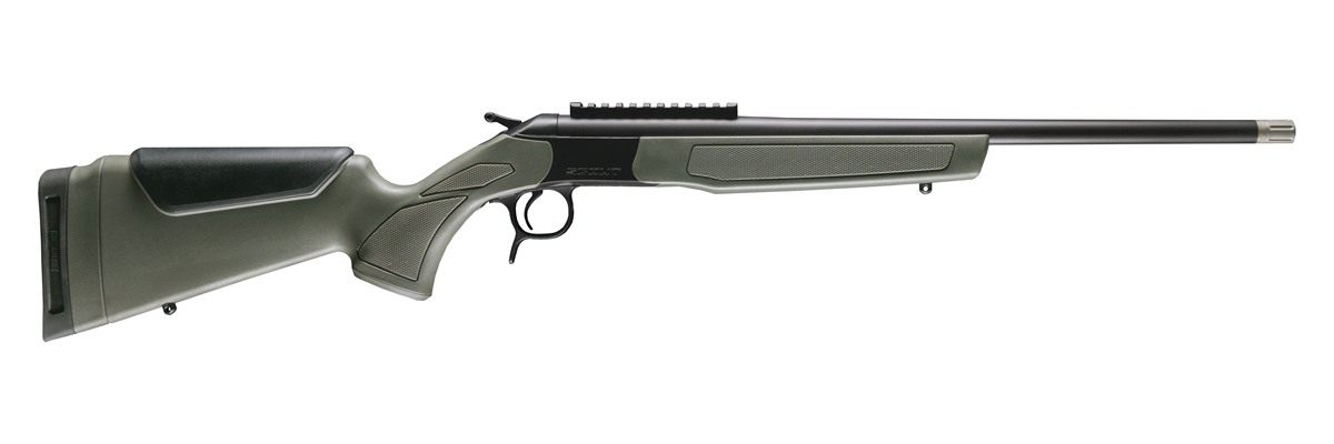 CVA CR4919 Scout Spur 28 Gauge 1rd Blued Steel Receiver Picatinny Rail OD G